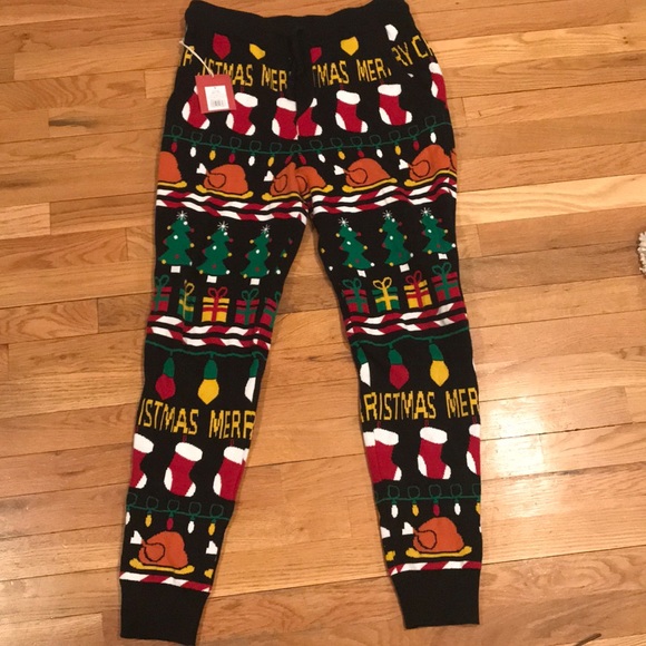 Ugly Christmas Sweater Pantsnwt 